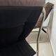 Set de 2 chauffeuses vintage marrons 1990