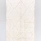 Beni Ouarain Moroccan Berber rug with engraved diamonds 2.22x1.35m