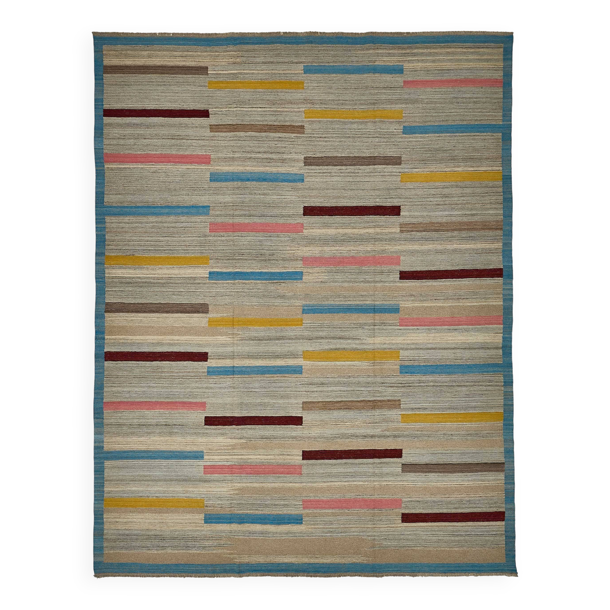 Contemporary Tribal Decorative Kilim 318 cm x 410 cm
