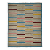 Kilim décoratif tribal contemporain 318 cm x 410 cm