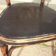 Baumann 1910s lounge, bench, armchair and bistro chair
