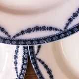 Set of 5 plates iron earth Salins