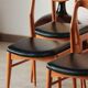 Set of 6 Vintage Scandinavian Teak Chairs – 1960s