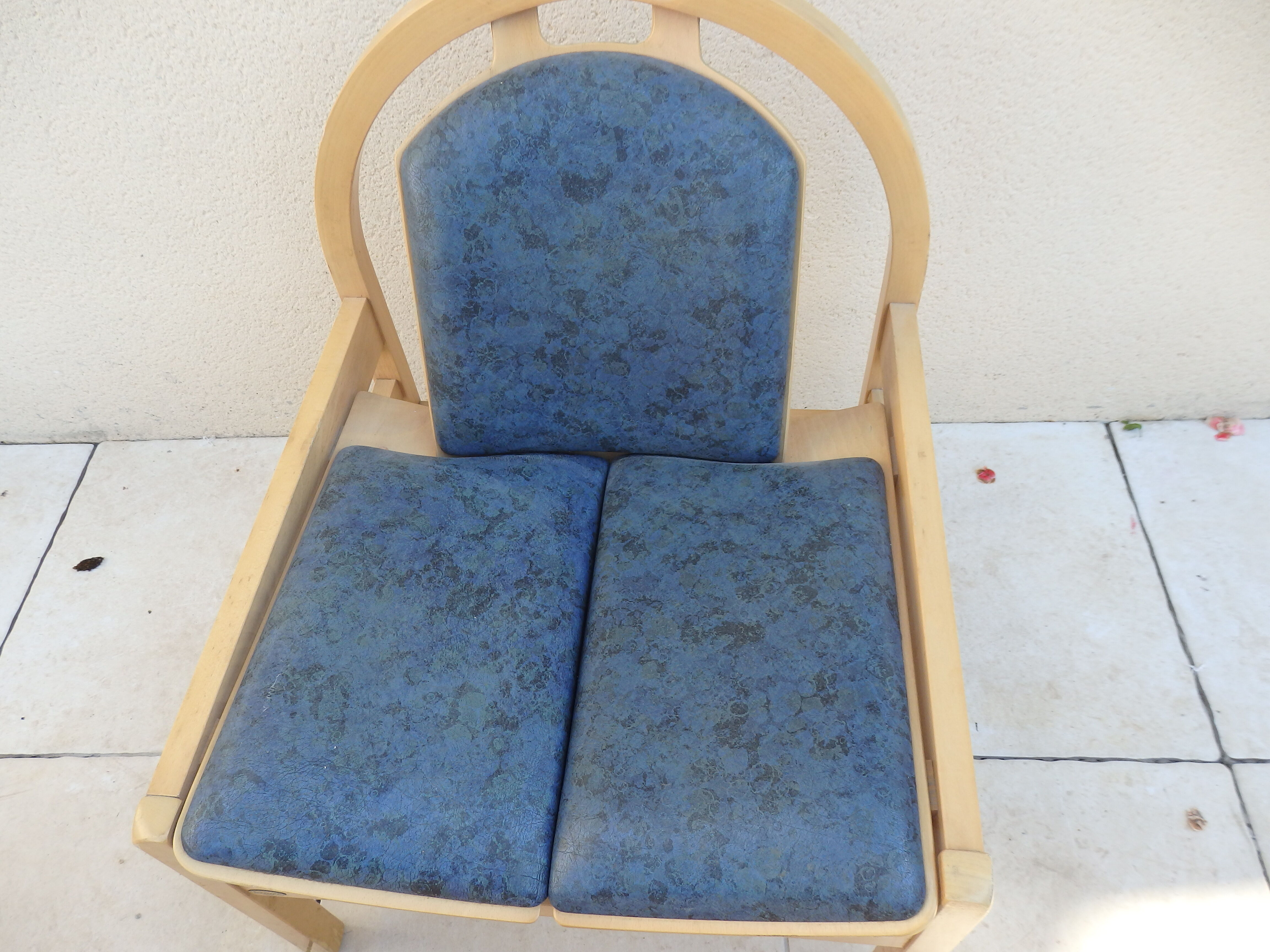 4 armchairs and 1 table Baumann argos