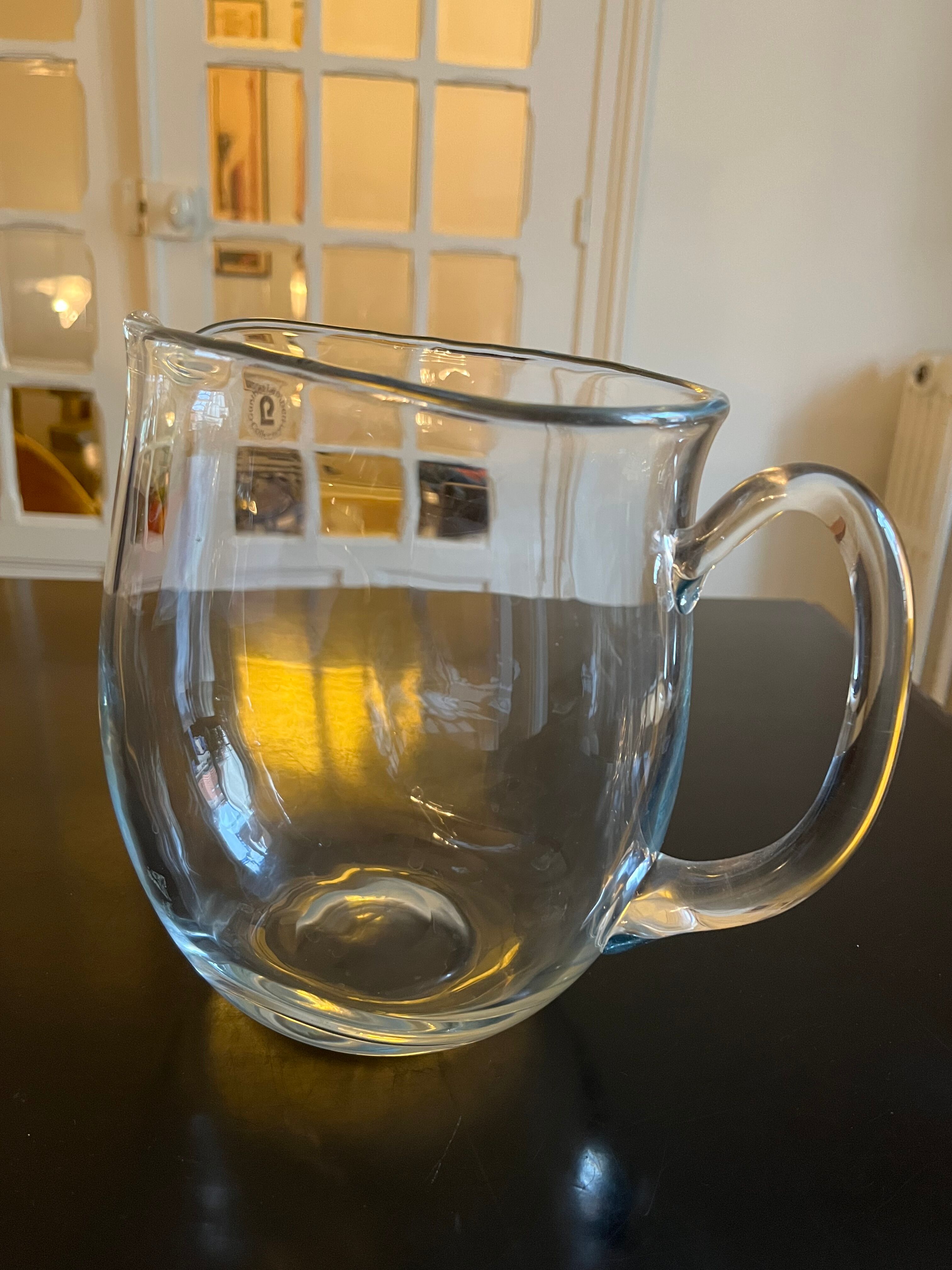 80s glass jug