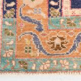 5x9 Pink & Navy Blue Soft Pastel Persian Rug, 152x272Cm SK 20089
