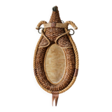 Mirror necklace rope 50s 46x25cm