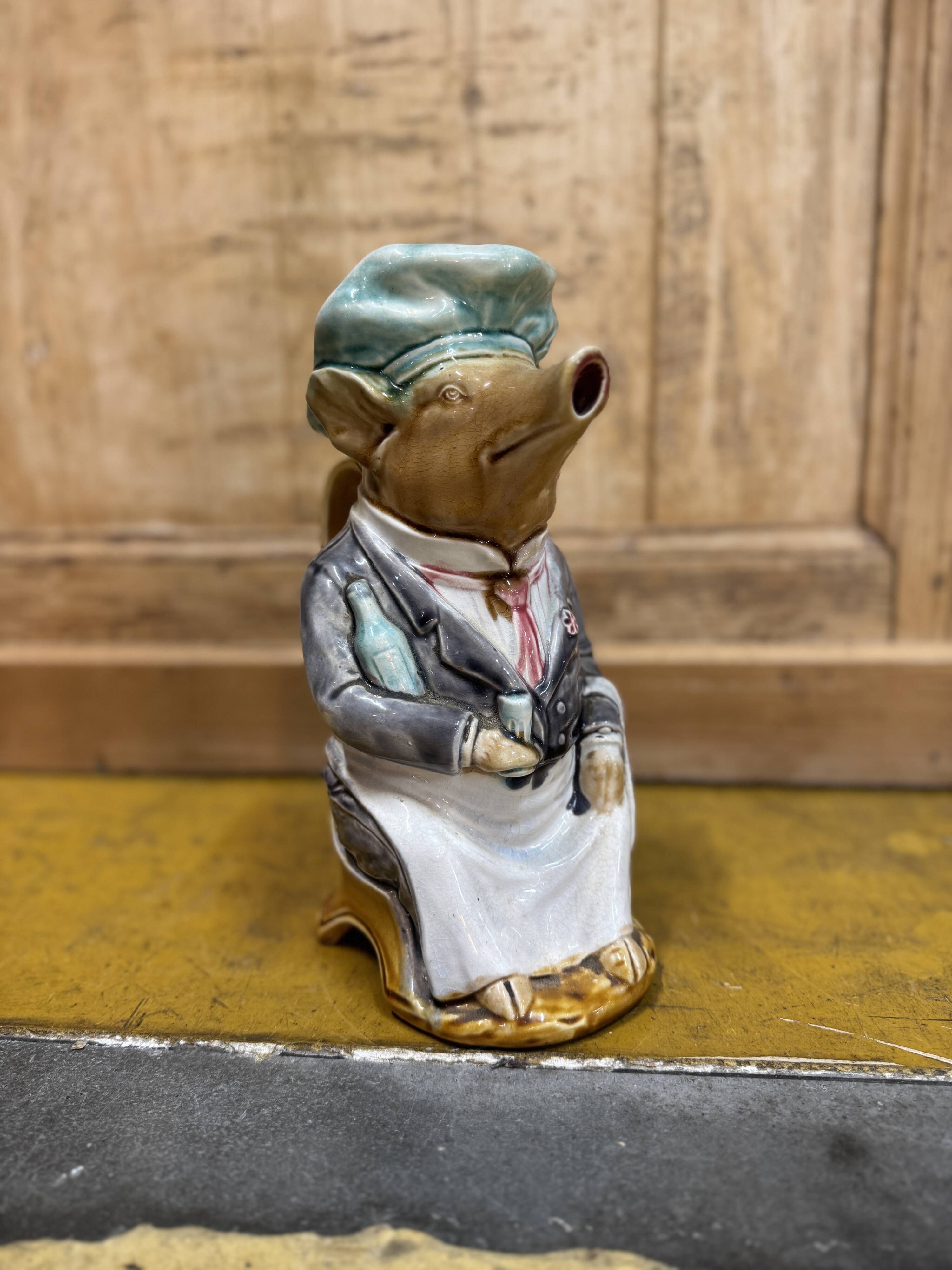 Vintage ceramic carafe