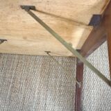 rare three-legged folding game table from the 60s