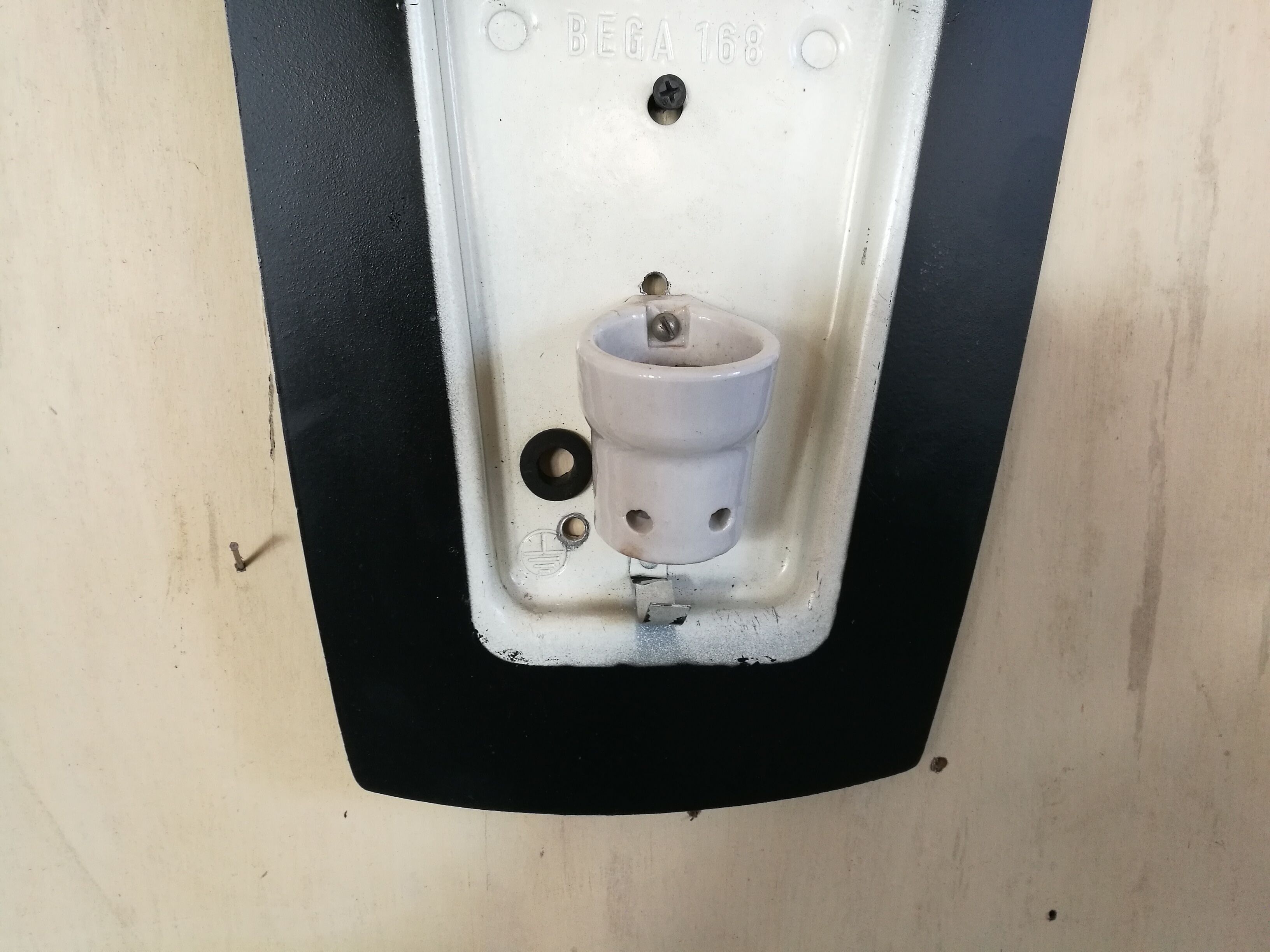 Pair of opaline and metal wall lamps