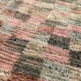 Modern berber rug boujad wool