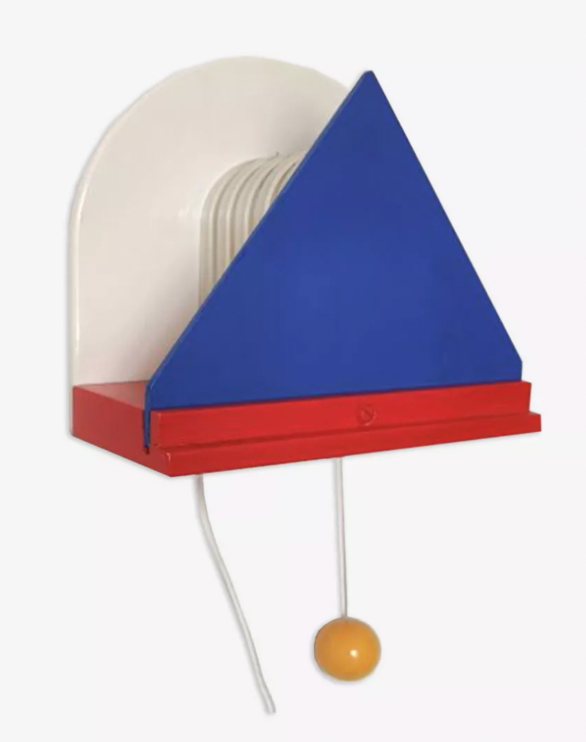 Applique murale vintage Ikea style Memphis, 1980