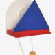 Applique murale vintage Ikea style Memphis, 1980