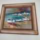 Huile signée Josep Teixido "Plage de Cadaqués"