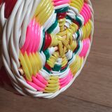 Vintage Scoubidou Bottle