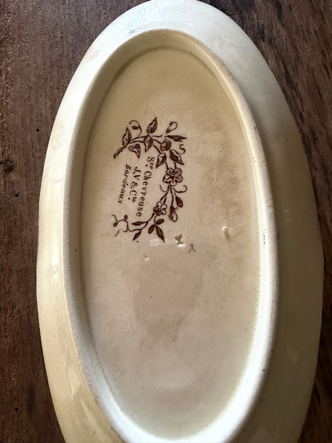 Ravier in iron clay Jules Vieillard Bordeaux