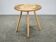 Jan Kalous Rattan and Beech Side Table, Czechoslovakia, 1970s