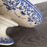 Antique compote dish from Creil and Montereau in ironstone - 19th century