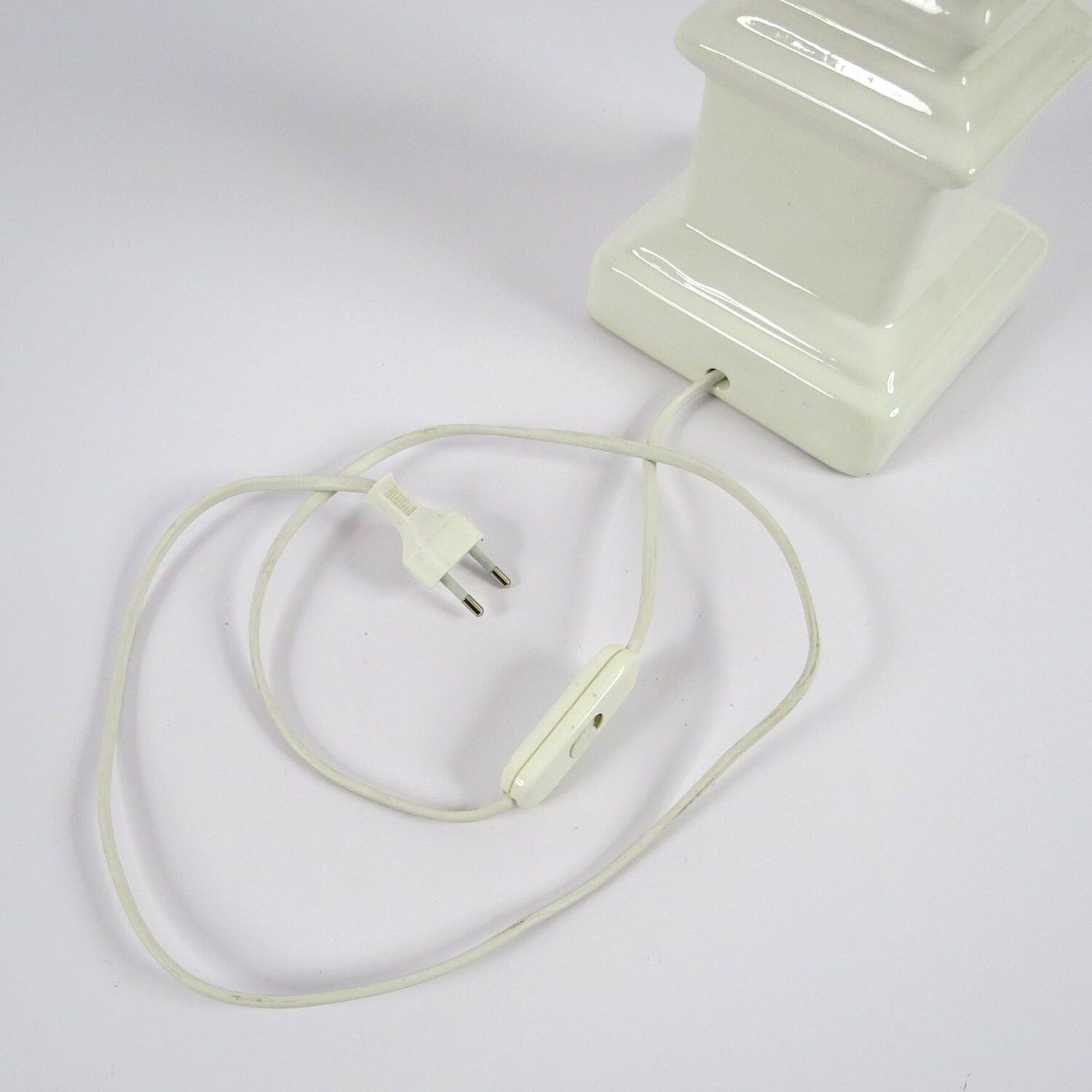 Set of 2 ceramic table lamps from Manises, 1960s