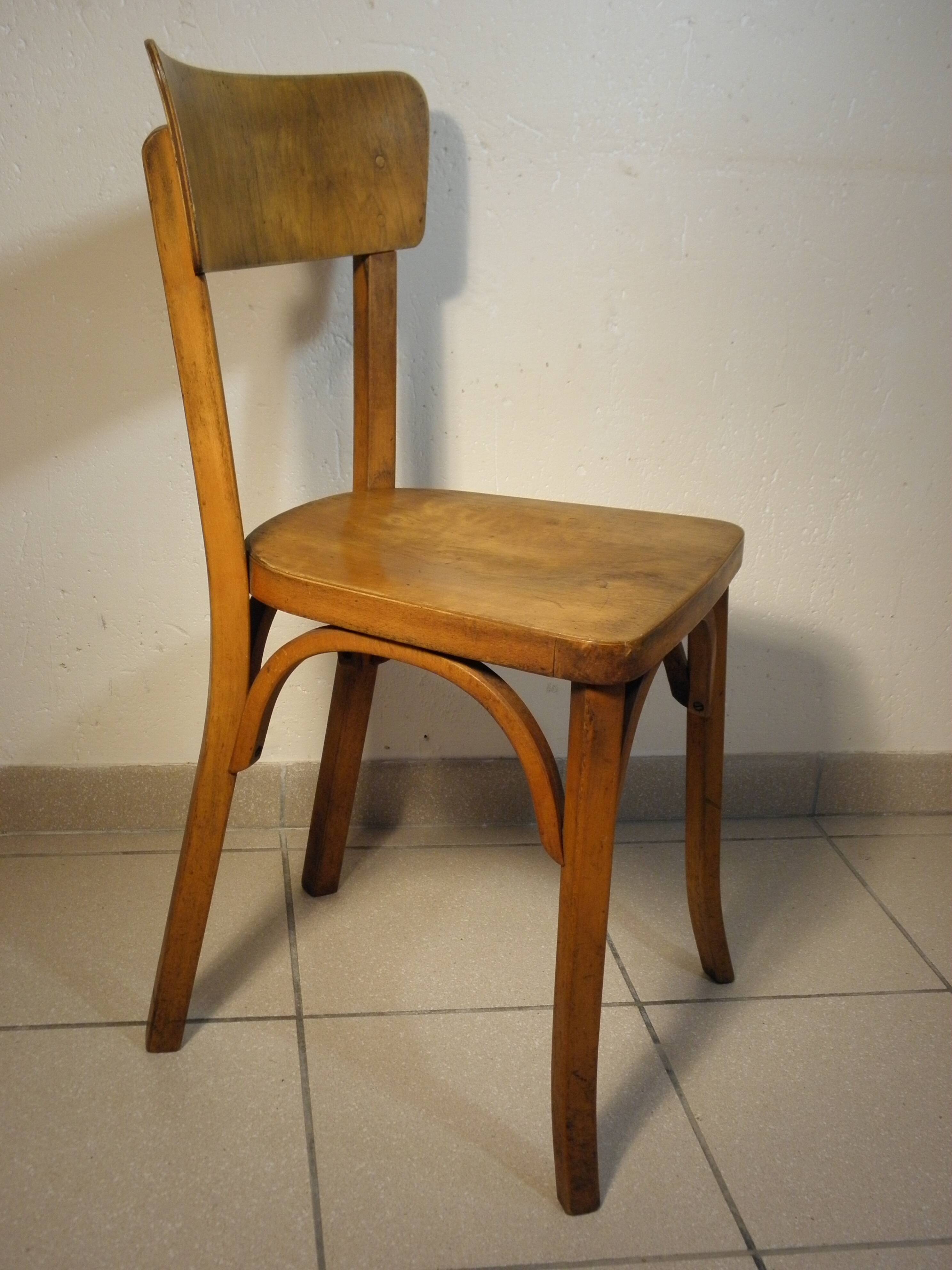 Baumann bistro chair from the 1950s