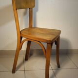 Chaise bistrot Baumann années 50