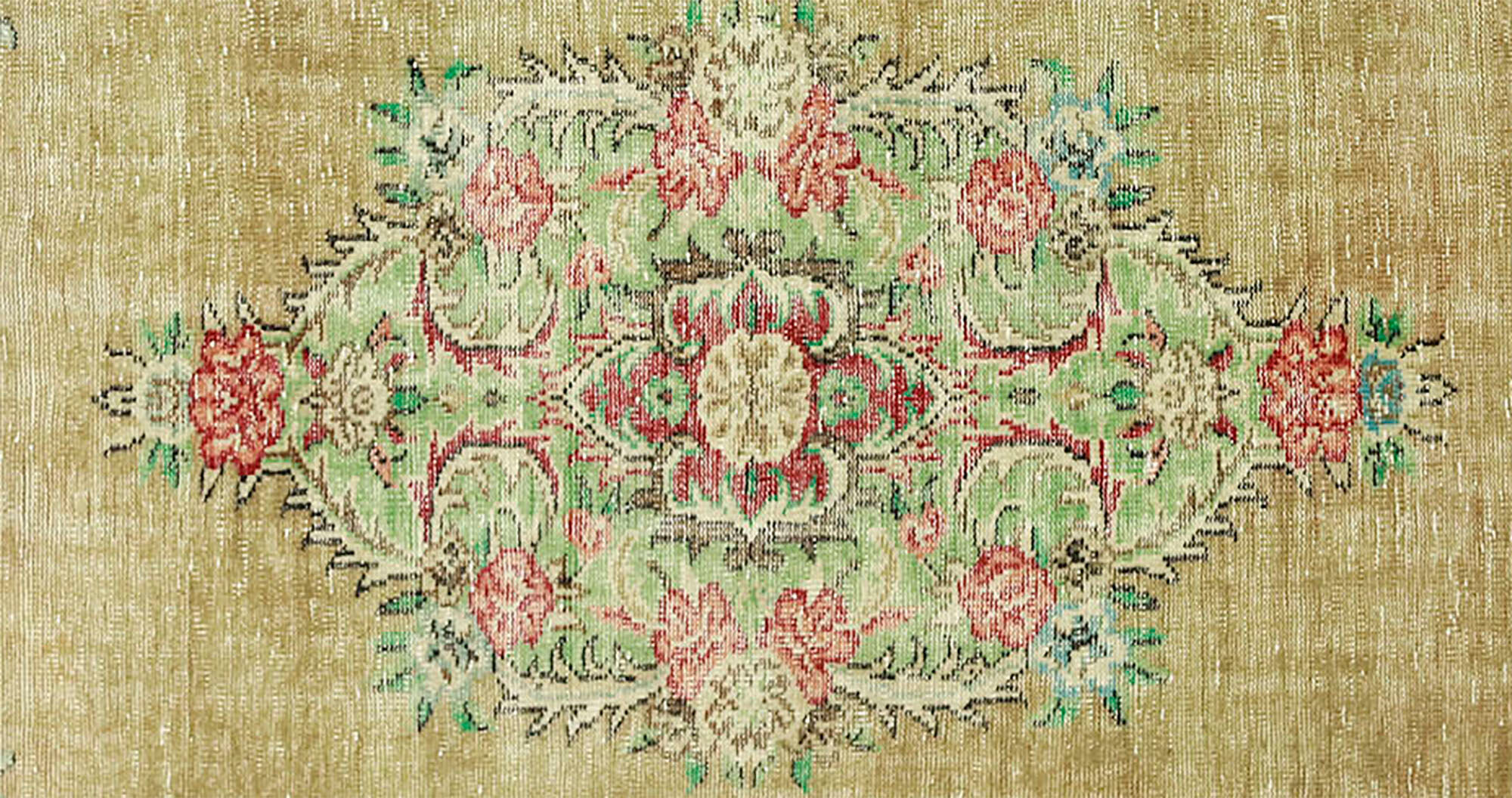 Anatolian handmade vintage rug 274 cm x 163 cm