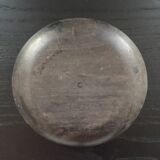 Black wood and mother-of-pearl pocket emptier