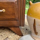 Commode vintage brune
