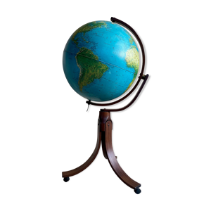 Globe terrestre lumineux  Ricoscope