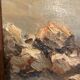 Old painting, Marine signed André Cartayrade (1921-2016)