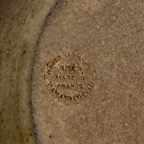 Set of 2 plates -Sandstone of Saint Amand-70s
