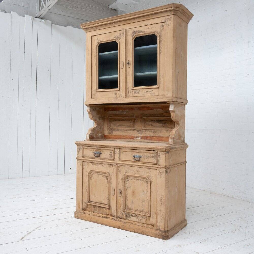 Antique French Two-Part Buffet, 1880