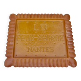 Plateau de service décoratif en résine, années 60
