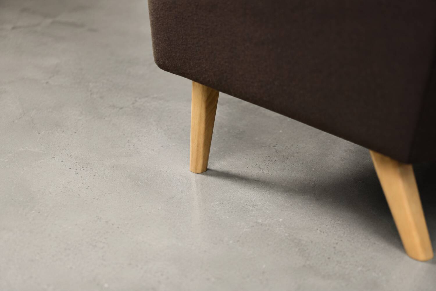 Mid-Century Danish Brown 3-Seater Sofa by Folke Ohlsson for Fritz Hansen