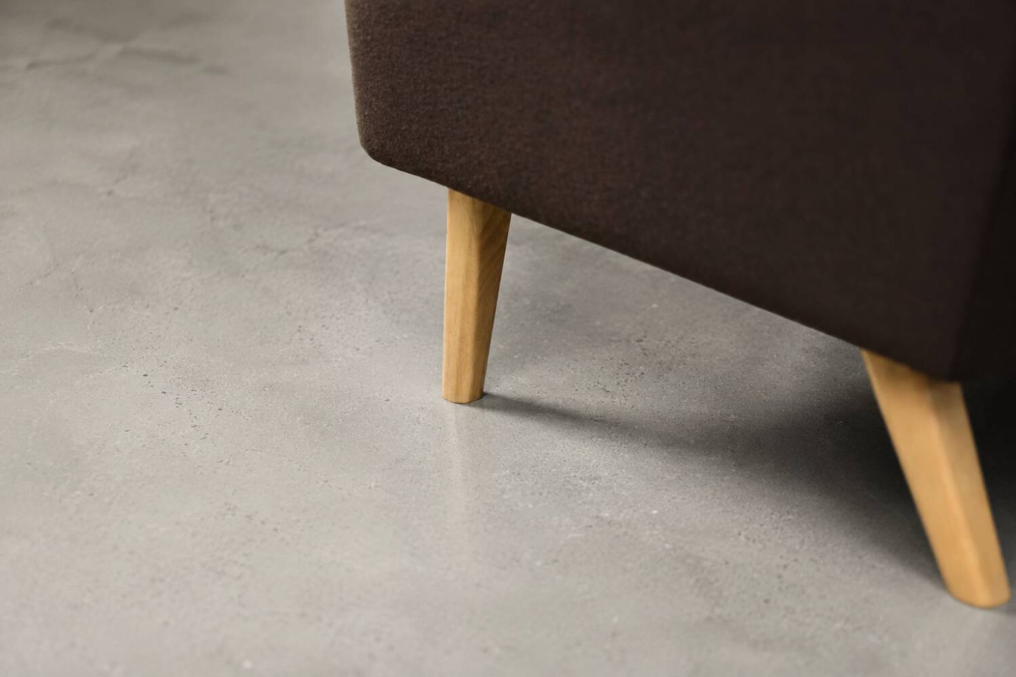 Mid-Century Danish Brown 3-Seater Sofa by Folke Ohlsson for Fritz Hansen