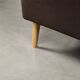 Mid-Century Danish Brown 3-Seater Sofa by Folke Ohlsson for Fritz Hansen
