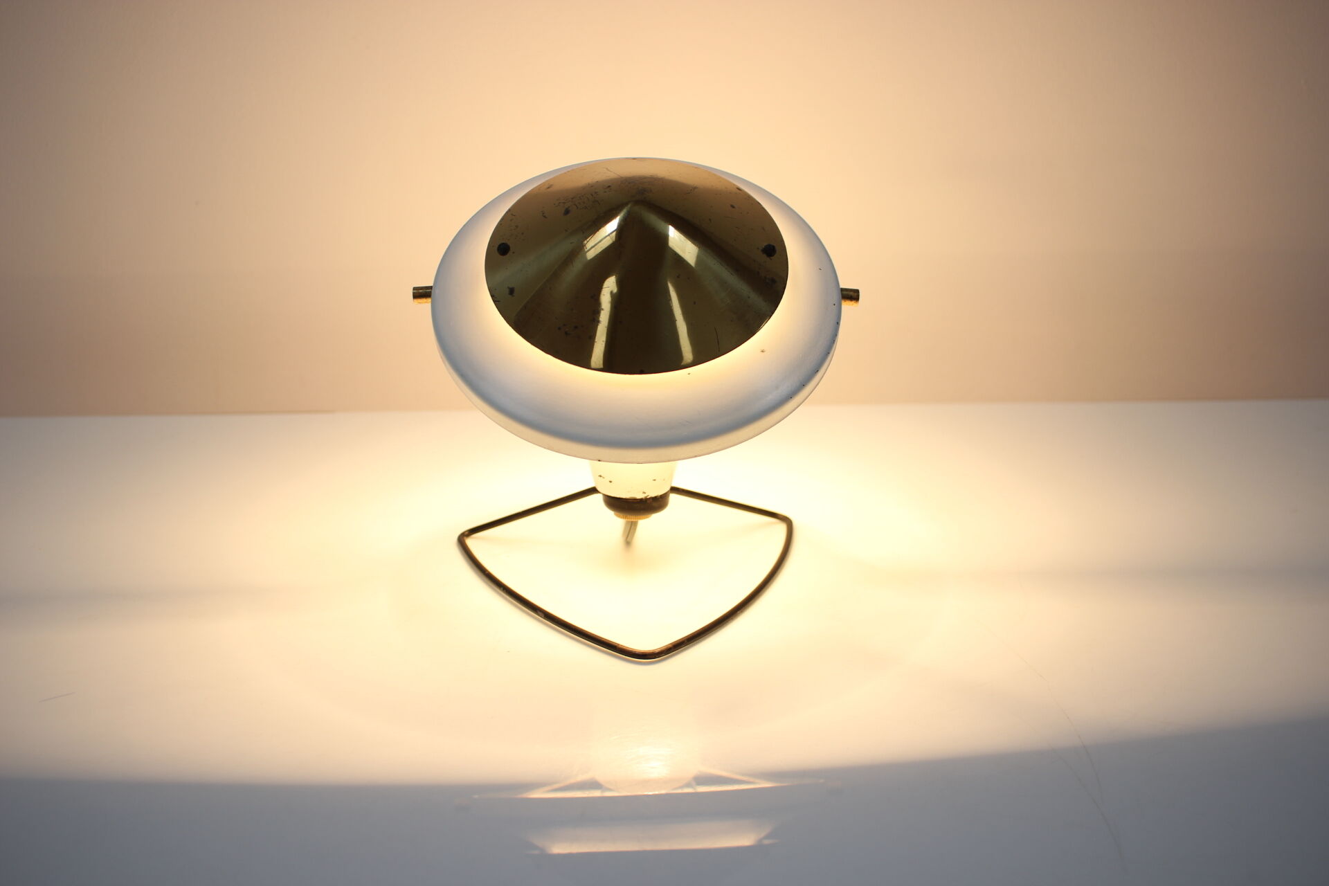 Mid-century table lamp / Zukov, Brno, 1970's.