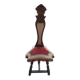Old chair in medieval style.
