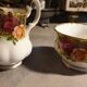 Old Country Roses fine porcelain creamer and bowl - Royal Albert -