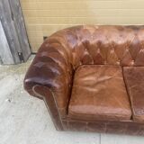 Sofa Chesterfield Brown