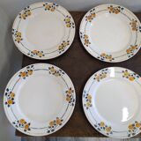8 flat plates Badonviller Madeleine