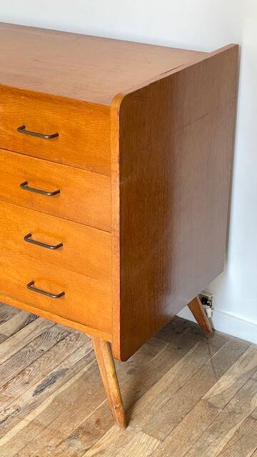 COMMODE Pieds Compas VINTAGE