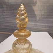 Magpie lamp, Murano crystal and gold powder, Barovier & Toso, 50's