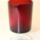 10 ruby red Luminarc Sweden liqueur glasses from the 1970s.