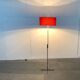 Mid-century German minimalist floor lamp by Kaiser Idell / Kaiser Leuchten, 1960s.