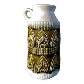 Vintage ceramic vase 60s Germany