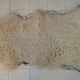 White sheepskin 109×76 cm