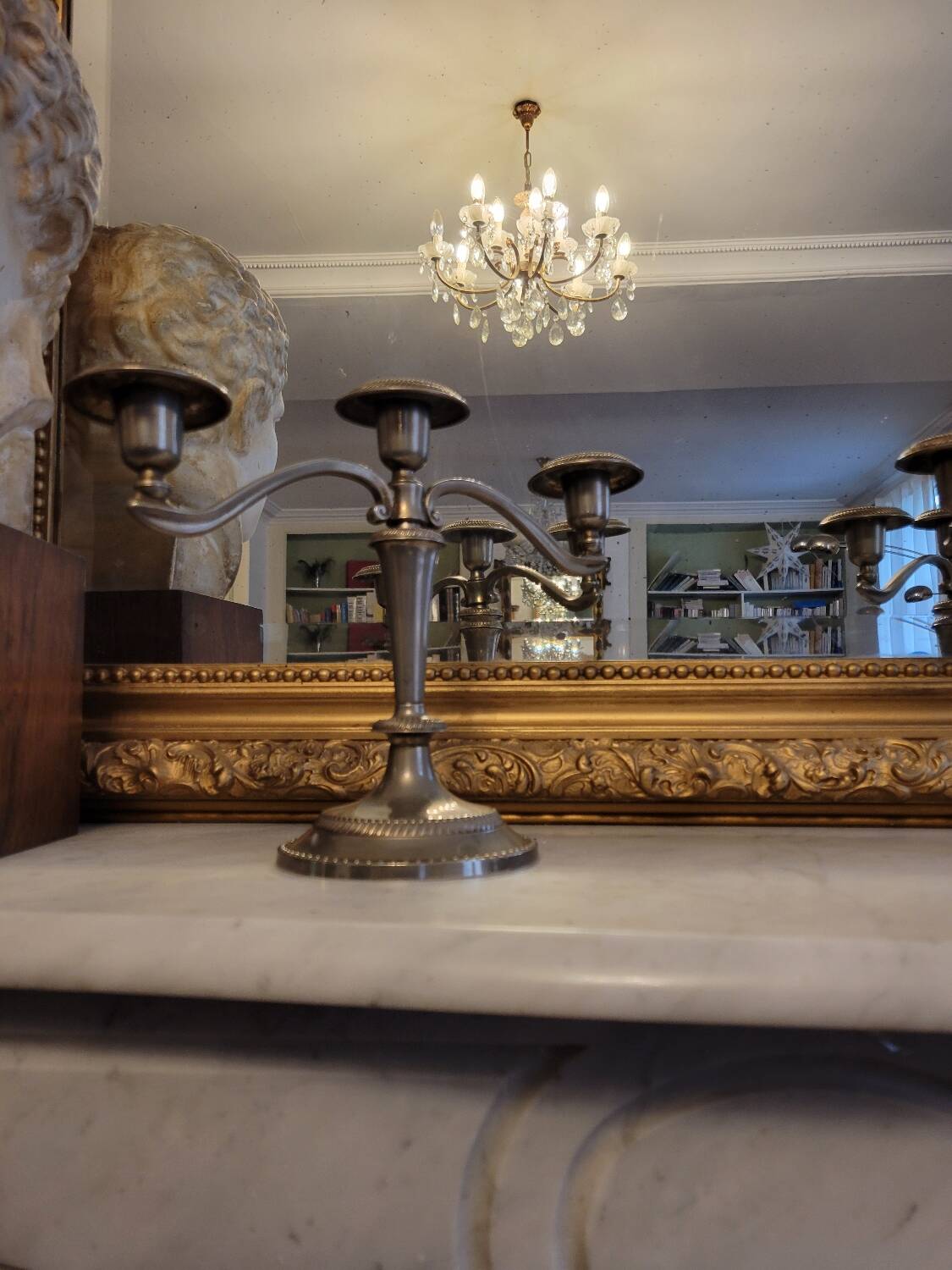Paire de chandeliers 3 branches