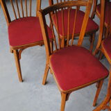 Set of 6 Bistro Baumann chairs