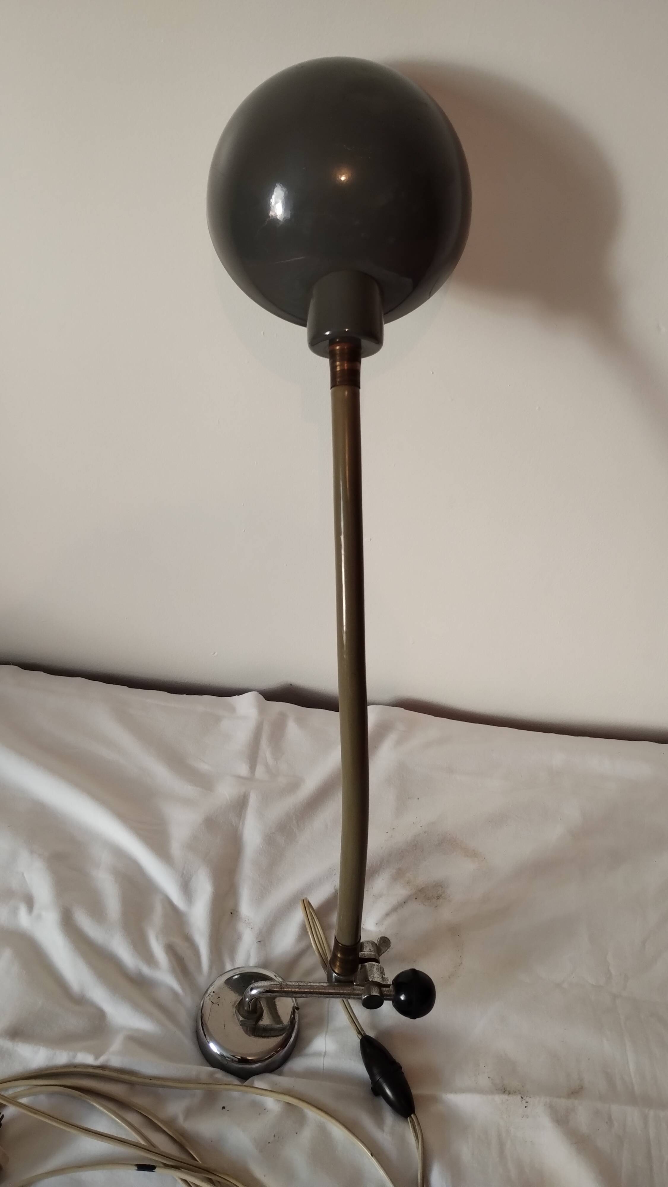 Vintage industrial workshop lamp